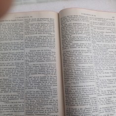BIBLIA SAU SF&Acirc;NTA SCRIPTURĂ AL NOULUI SI VECHIULUI TESTAMENT CU TRIMITERI-1945R4