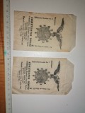 Cumpara ieftin LOT 5 PLIC / PLICURI CEASORNICAR / INTERBELICE . CALEA MOSILOR / RECLAMA