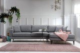 Cumpara ieftin Coltar extensibil Nordic Gri inchis