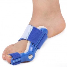 Set 2 bucati Corector Monturi, Linovit&reg;, Eliminarea Inflamatiilor si Ameliorarea Durerii, Ajustabil, Albastru