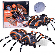 Păianjen realist telecomandă jucărie lumini de control de la distanță până merge pereche RC0636