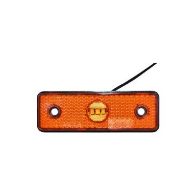 Lampa laterala portocalie de gabarit 24V cu Led Cod: BK69164 Automotive TrustedCars foto