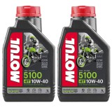 Ulei motor Motul 5100 4T 10W40 MA2, 2L, Semisintetic
