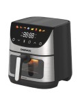 Friteuză cu aer cald Daewoo, 6,5 L, 1600 W, 8 programe automate, display LED, timer, 80&ndash;200&deg;C, Negru