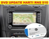 VW Dvd Harti Navigatie Volkswagen RNS510 VW Passat Golf Tiguan Skoda EUROPA 2023