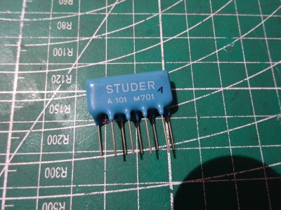 Circuit integrat /OpAmp Studer A101 /M701 /pentru magnetofon studer foto