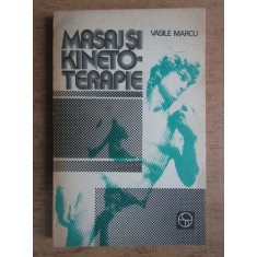 Vasile Marcu - Masaj si kinetoterapie (1983)