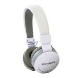 Casti Over The Ear Wireless , Bluetooth , MicroSD ,Super Sound , Pure Bass , Alb