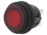 Comutator Roșu 20A 14V DC SPST