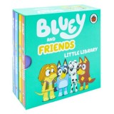 Bluey and Friends Little Library Set 4 Carti pentru Copii