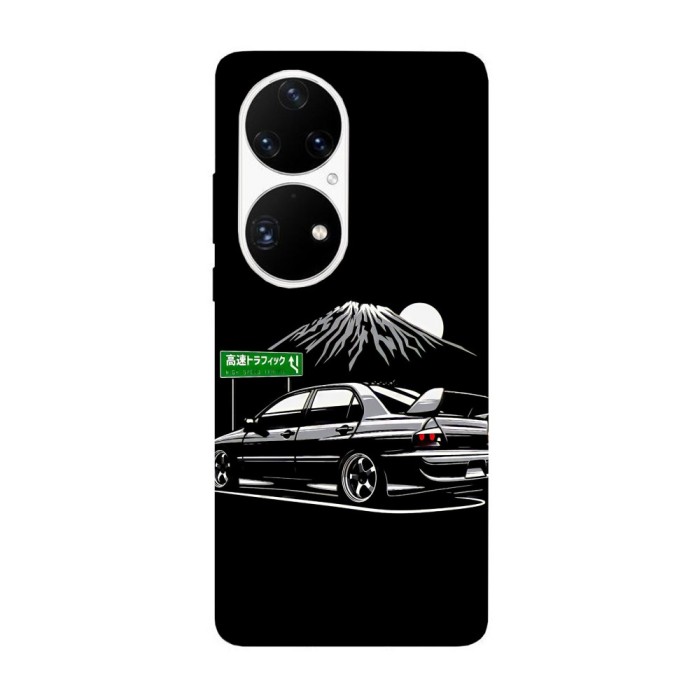 Husa compatibila cu Huawei P50 Pro model Lancer evolution ix, Silicon, TPU, Viceversa