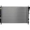 Radiator racire Jaguar XK, 05.1998-2006, XKR, motor Compresor 4.0 V6, 267 kw, benzina, cutie automata, cu AC, 664x438x26 mm, aluminiu brazat/plastic,