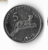 Moneda 5 cents 1997 - Eritrea, Africa, Nichel