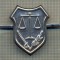 Y 1659 INSIGNA - MILITARA -SEMN DE ARMA -JUSTITIE MILITARA -PENTRU COLECTIONARI