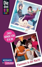 Die drei !!!: Doppelband - Enth&auml;lt die B&auml;nde: Nixensommer / Flammen in der Nacht