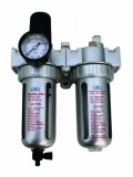 Filtru decantor condens si lubrifiere 1 2 cu regulator presiune