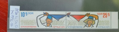 TS21 - Timbre serie DDR - 1970 Mi1596-97 foto