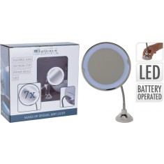 Oglinda de Machiaj cu LED si Brat Flexibil