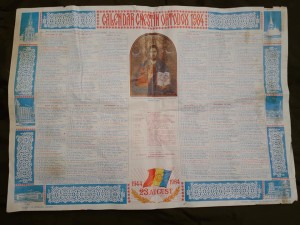 Calendar Crestin Ortodox 1984 Episcopia Oradea Okazii Ro