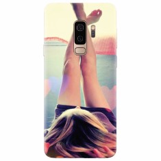 Husa silicon pentru Samsung S9 Plus, Relax Girl