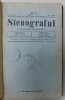 STENOGRAFUL , ORGAN AL SOCIETATII ROMANE DE STENOGRAFIE , REVISTA LUNARA , FONDATOR HENRI STAHL , ANUL II , COMPLET , COLEGAT DE 12 NUMERE , 15 IANUA