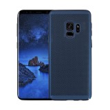 Husa samsung galaxy s9 ultra slim cu aerisire albastru, Flippy