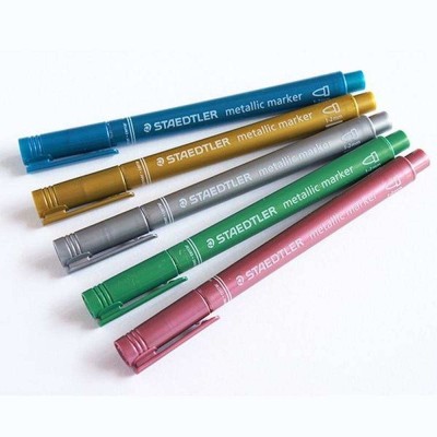Marker metalic urmă 1-2mm Argintiu silver foto
