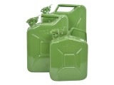 Canistra Metalica Combustibil Carpoint 20L, Benzina/Motorina, Omologata, Verde