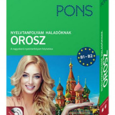 PONS Nyelvtanfolyam haladóknak - Orosz (könyv+MP3 CD) - B1-B2 - Irina Oszipova