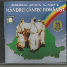 (B) CD -ANSAMBLUL ARTISTIC AL ARMTEI-Mandru cantec romanesc (sigilat)