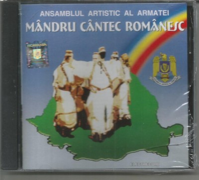 (B) CD -ANSAMBLUL ARTISTIC AL ARMTEI-Mandru cantec romanesc (sigilat) foto