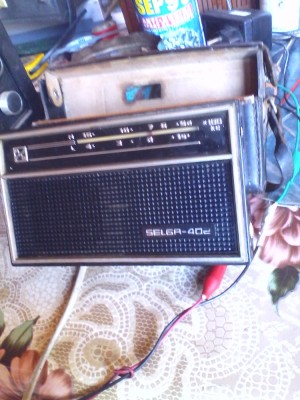 Radio vechi Rusesc Selga 402 foto