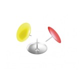 Pioneze color pentru prinderea colilor,100 bucati cutie