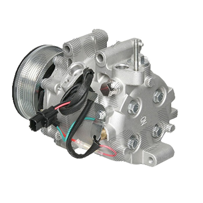 Compresor aer conditionat Honda CR-V, 10.2006-06.2012, motorizare 2.0 110kw, benzina, rola curea 100 mm, 7 caneluri, tip Sanden: TRSE09