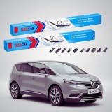 Cumpara ieftin Ștergătoare Renault Espace V MPV 2015-2023 | Set Față Flat Premium &ndash; TeamCar&reg;