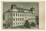 Cp Targu Mures : Scoala medie tehnica de comert - 1959, Circulata, Fotografie