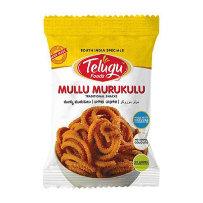 Telugu Mullu Murukulu (Snacks Indian Mullu Murukulu ) 170g foto