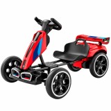 Cumpara ieftin Go-Kart electric pentru copii 3-7 ani, 70W 12V, cu roti moi si telecomanda, rosu