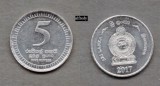 Sri Lanka 2017, 5 Rupees