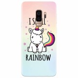 Husa silicon pentru Samsung S9 Plus, I Smell Rainbow