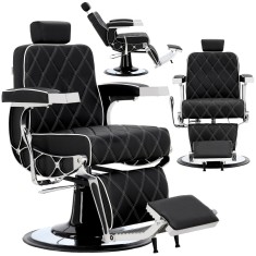 Scaun hidraulic de frizerie pentru frizerie Connor Barberking salon foto