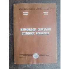 Metodologia cercetarii stiintifice economice- Gheorghe Raboaca, Dumitru Ciucur