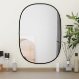 Oglinda de perete, negru, 50x35 cm GartenMobel Dekor, vidaXL