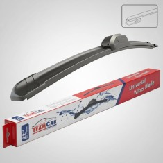 Ștergător parbriz auto TeamCar&reg; 22 inch (550 mm) &ndash; Universal, Silențios, Durabil, Prindere c&acirc;rlig J/U