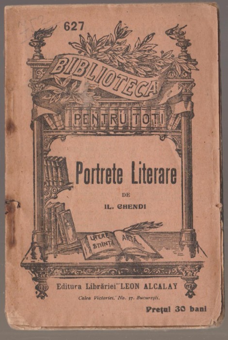 Ilarie Chendi - Portrete literare