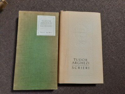 TUDOR ARGHEZI - SCRIERI VOL 4 FABULE ,EDITIE DE LUX CU ETUI foto