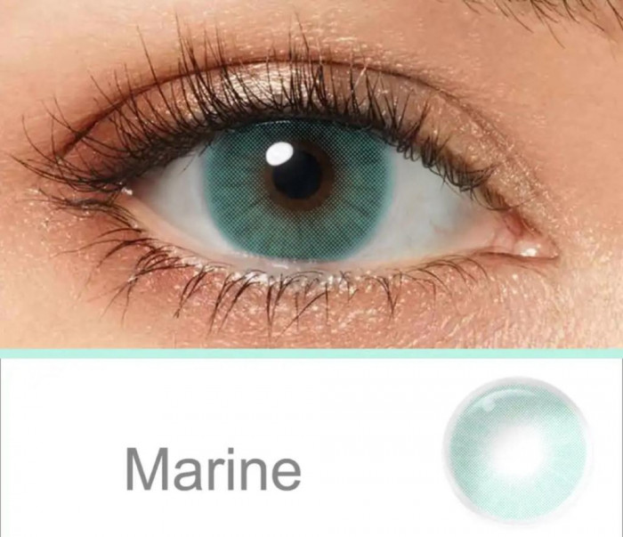 Lentile de contact colorate diverse modele cosplay - Marine (verde)