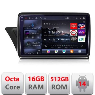 Navigatie Audi A4 A5 B8 cu MMI3G 2009-2016 Android radio gps internet 8 core QLED 2K 16+512 360 Edotec CarStore Technology foto