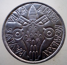 1.052 VATICAN PAPA PAUL VI 100 LIRE 1975 XF/AUNC foto