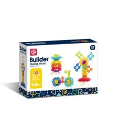 Set de constructie STEAM - Fulgi de zapada (140 piese) PlayLearn Toys